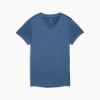 TAD ESSENTIALS V-Neck Tee Women, Dark Indigo, small