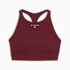 PUMA x HYROX SHAPELUXE High Neck Bra Women, Ruby Shimmer, small