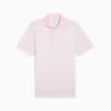 PUMA x Arnold Palmer Checkered Men's Polo, White Glow-Pale Pink, small-IDN