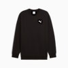 WARDROBE ESS Men's Relaxed Crew, PUMA Black, small-AUS