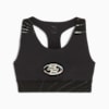 Stewie Prism Women's Basketball Sports Bra, PUMA Black-AOP, small