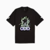 Scoot Purple Lab Men's Basketball Tee, PUMA Black, small