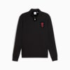 PUMA x AC Milan Men's Golf Quarter-Zip Top, PUMA Black, small-AUS