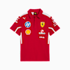 Playera polo Scuderia Ferrari 2025 Replica, Dark Cherry, small