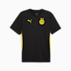 Jersey Latihan Pria Borussia Dortmund, PUMA Black-Faster Yellow, small-IDN