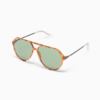 Nostalgia Lifestyle Sunglasses, Havana Black green, small