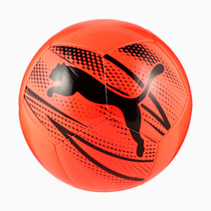 Balón de fútbol ATTACANTO, Glowing Red-PUMA Black, extralarge