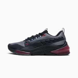 LQDCELL Optic Evo Men's Sneakers, Cool Dark Gray-PUMA Black-For All Time Red, extralarge