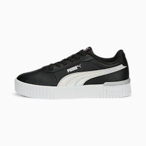 Carina 2.0 Mermaid Big Kids' Sneakers, PUMA Black-Lilac Chiffon-Puma Silver-PUMA White, extralarge