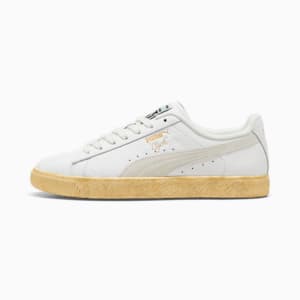 Clyde Vintage Sneakers, PUMA White-Light Straw-Warm White, extralarge