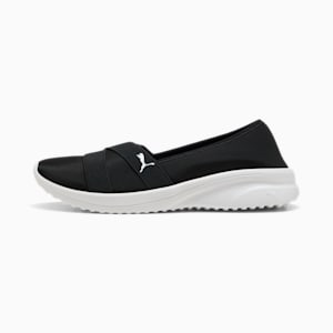 Adelina 2 Women's Slip-On Shoes, PUMA Black-PUMA White, extralarge