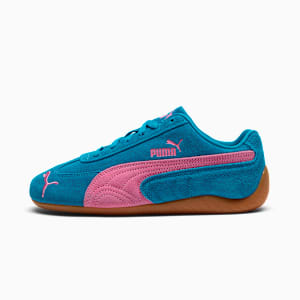 Tenis Speedcat Piping para mujer, Tropical Blue-Poised Pink, extralarge
