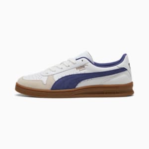 Tenis PUMA Indoor, PUMA White-Blue Crystal-Gum, extralarge