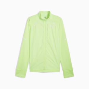 PUMA RUN Grid Fleece Jacket Men, Fizzy Apple, extralarge