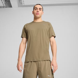 Playera de running VELOCITY Tri-Blend para hombre, Velvet Moss, extralarge