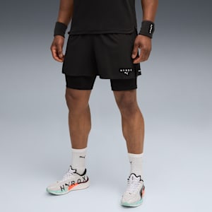 PUMA x HYROX 2in1 Training Shorts Men, PUMA Black, extralarge