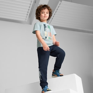PUMA x PLAYMOBIL Sweatpants Kids, Club Navy, extralarge
