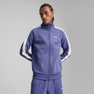 T7 ALWAYS ON Men's Track Jacket, Blue Crystal, extralarge