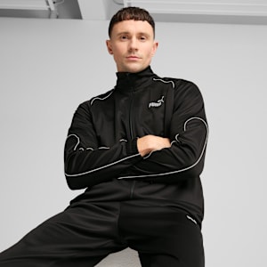 PUMA Sport Poly Track Jacket Men, PUMA Black, extralarge
