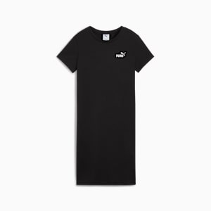 Essentials Small No. 1 Logo Women's Slim Dress, PUMA Black, extralarge