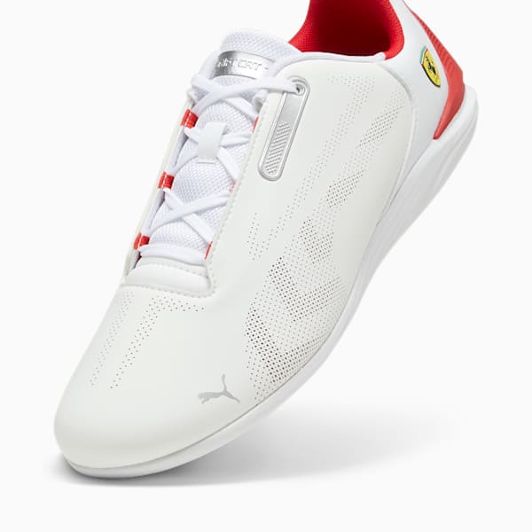 Scuderia Ferrari Drift Cat Decima 2.0 Men's Sneakers, PUMA White-Rosso Corsa, extralarge