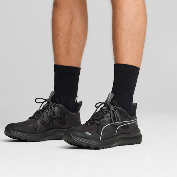 Reflect Lite Trail PTX Running Shoes, PUMA Black-PUMA Silver-Cool Dark Gray, extralarge