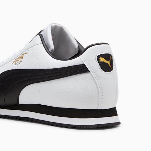 Zapatillas Roma 24, PUMA White-PUMA Black-Puma Team Gold, extralarge