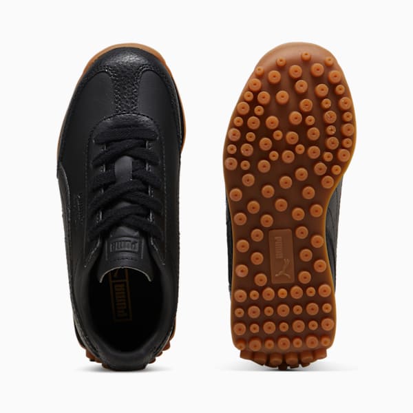 Chaussures de sport en cuir Enfant, PUMA Black, extralarge