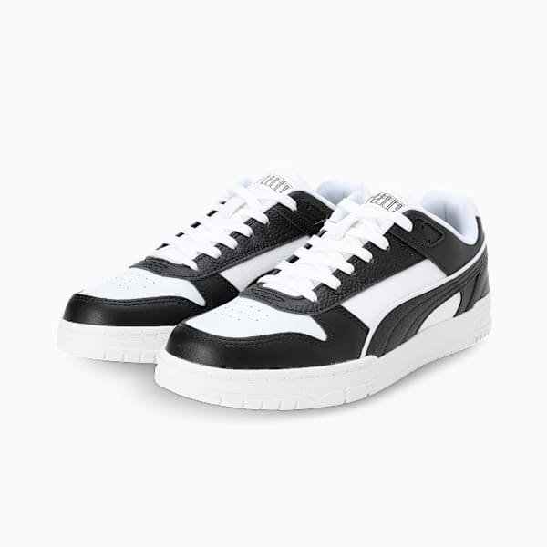 Court Shatter Low Sneakers, PUMA Black-PUMA White, extralarge-IND