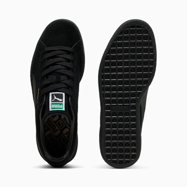 Suede Classic Big Kids' Sneakers, PUMA Black-PUMA Black, extralarge