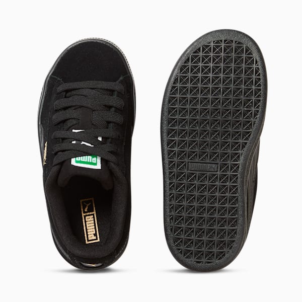 Suede Classic Little Kids' Sneakers, PUMA Black-PUMA Black, extralarge