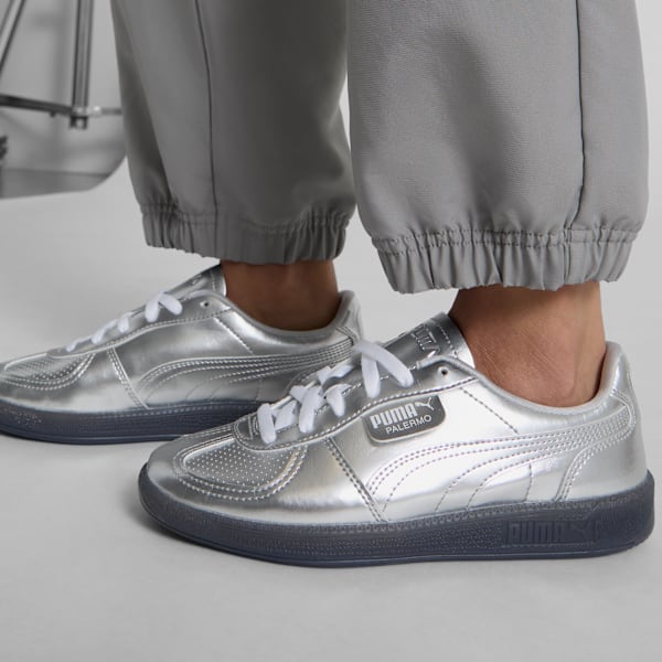 Palermo Astro Escape Women's Sneakers, PUMA Silver-PUMA Black, extralarge
