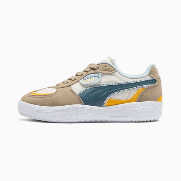 Palmero Lamoda NYC Women's Sneakers, Oak Branch-Gray Skies-Tangerine, extralarge