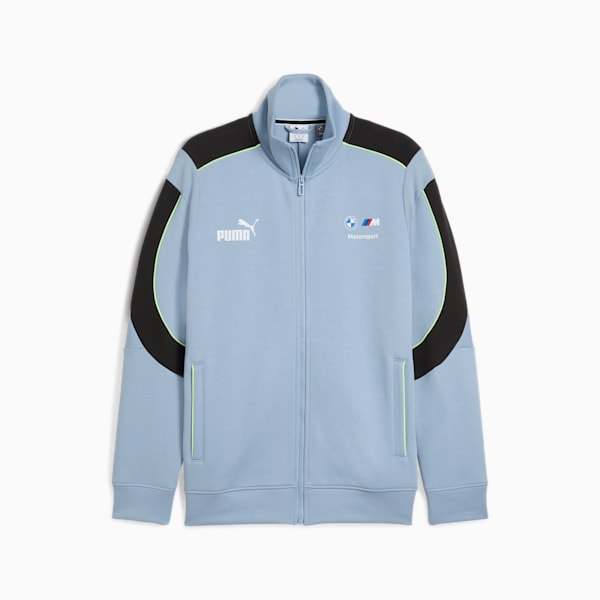 BMW M Motorsport MT7+ Men's Track Jacket, Blue Wash, extralarge-IND