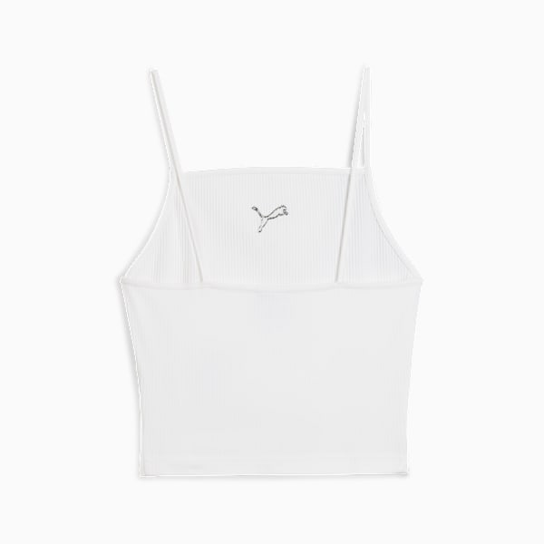 Camiseta WARDROBE Essentials Morley para mujer, PUMA White, extralarge