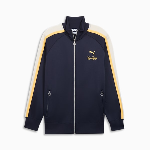 T7 Las Vegas Men's Track Jacket, New Navy, extralarge